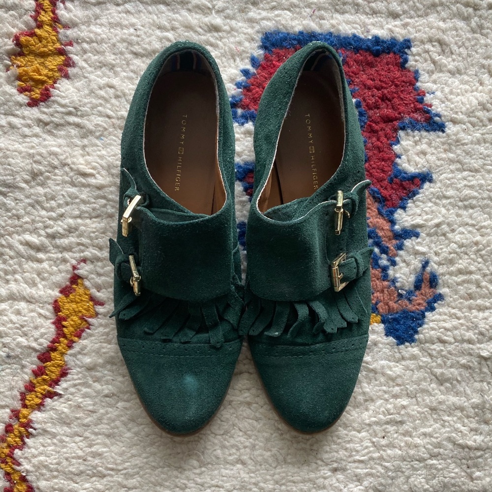 Tommy Hilfiger Oxford Buckle Shoes-Size 8